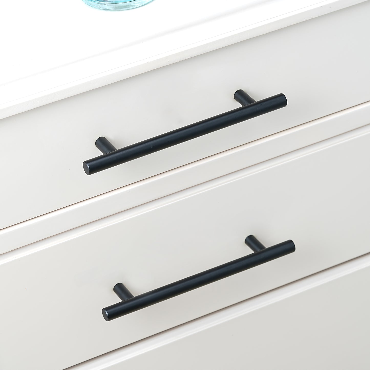 T Bar Pull Kitchen Cabinet Pull Drawer Pull in Black and Nickel
