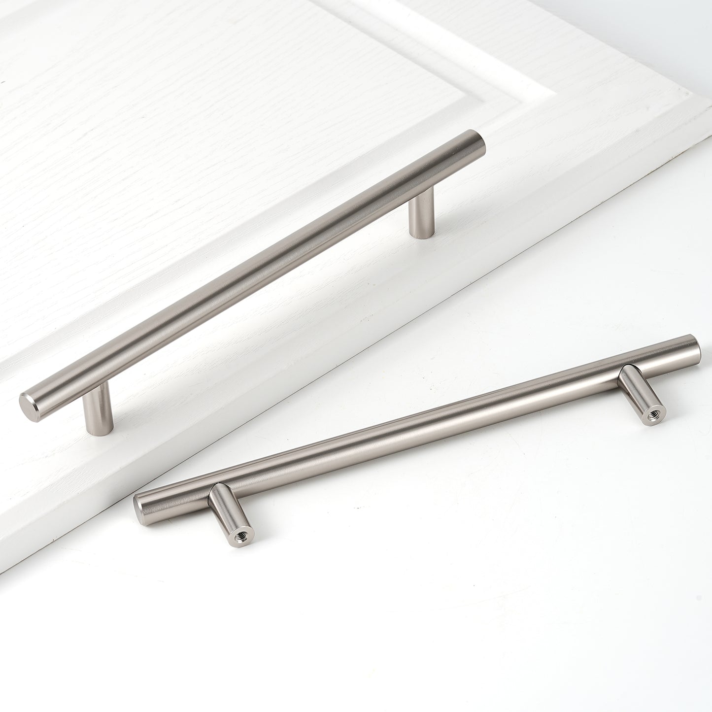 T Bar Pull Kitchen Cabinet Pull Drawer Pull in Black and Nickel