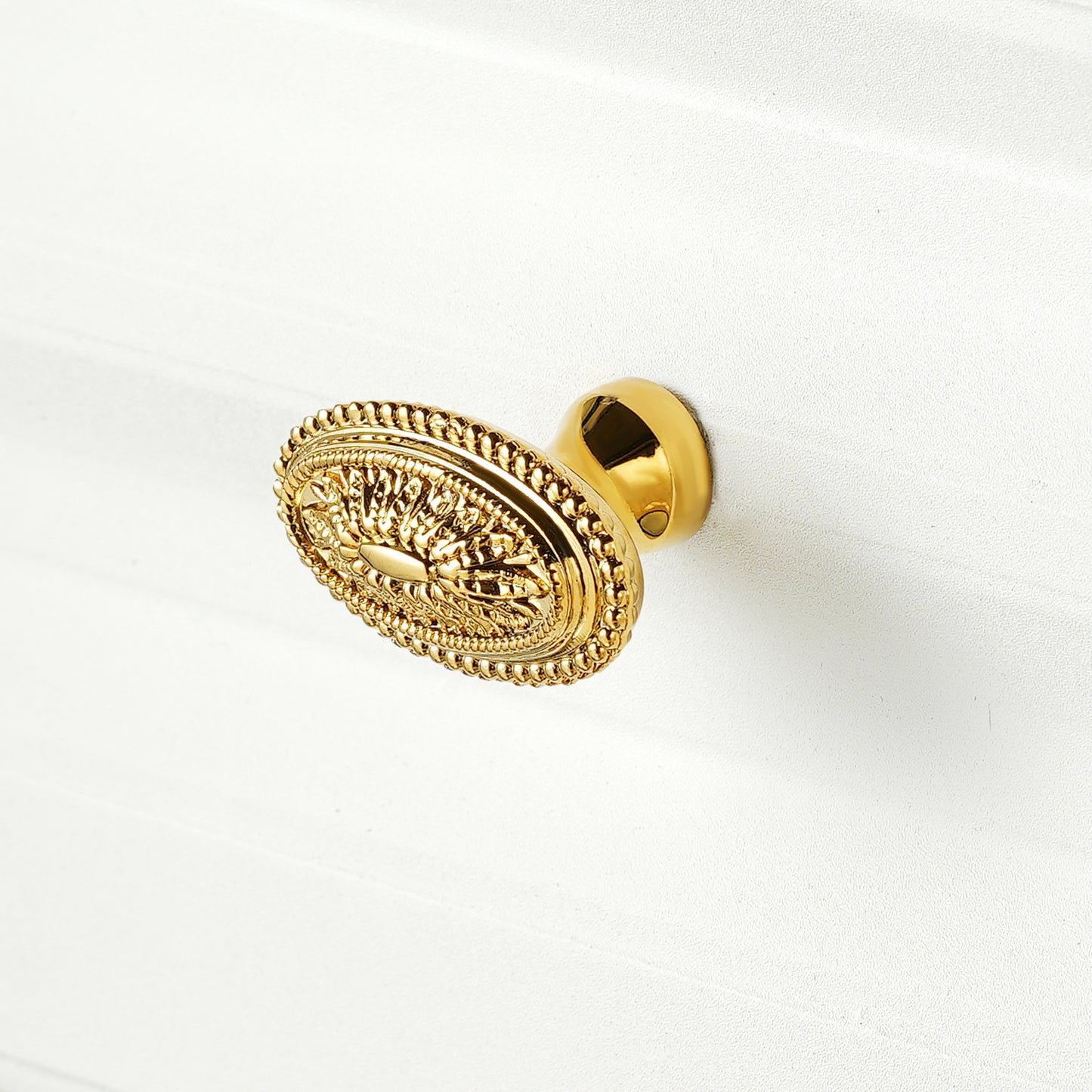 Oval Solid Brass Cabinet Knobs Gold Drawer Knob Antique Brass Cupboard Knob