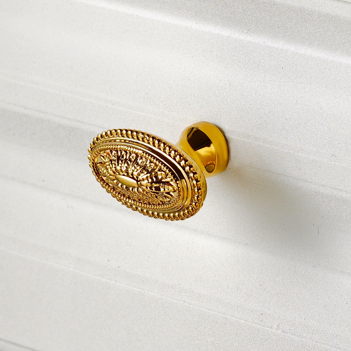 Oval Solid Brass Cabinet Knobs Gold Drawer Knob Antique Brass Cupboard Knob