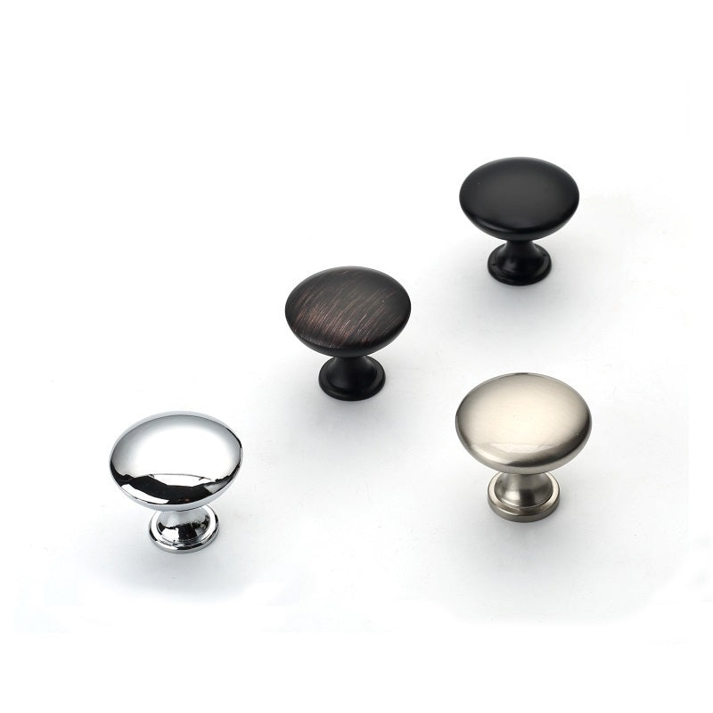 ø1.14" Classic Cabinet Knobs Door Pulls in Black Brass Chrome Nickel