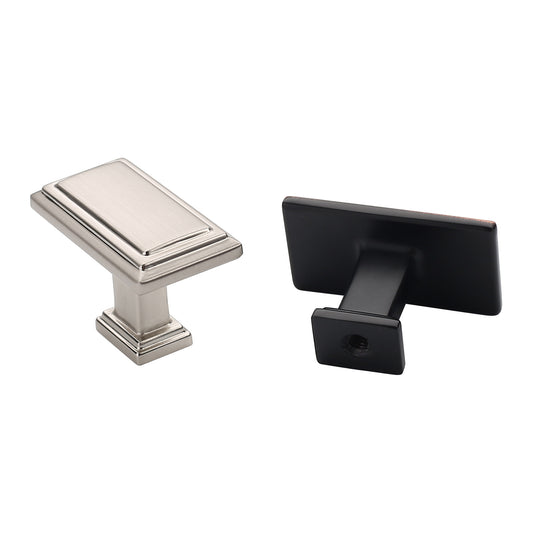 Rectangle Kitchen Cabinet Knobs Door Pulls Hardware Handles