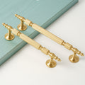 Luxury Brass Drawer Pulls Solid Brass Cabinet Pulls 5"/6.3" Hole Center