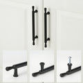 5/10/20/30 Pack Modern Kitchen Cabinet Pulls & Knobs in Black and Nickel