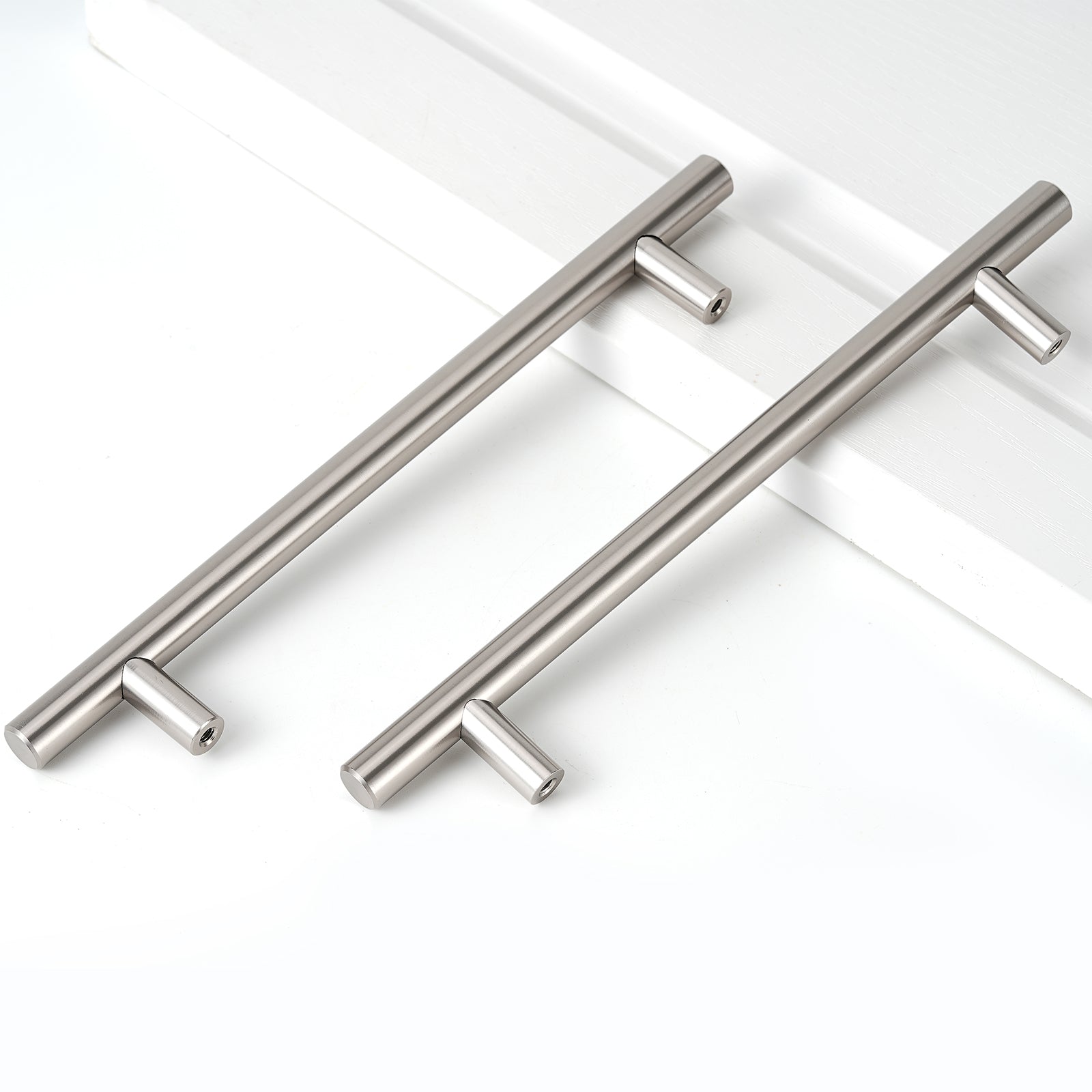T Bar Pull Kitchen Cabinet Pull Drawer Pull in Black and Nickel