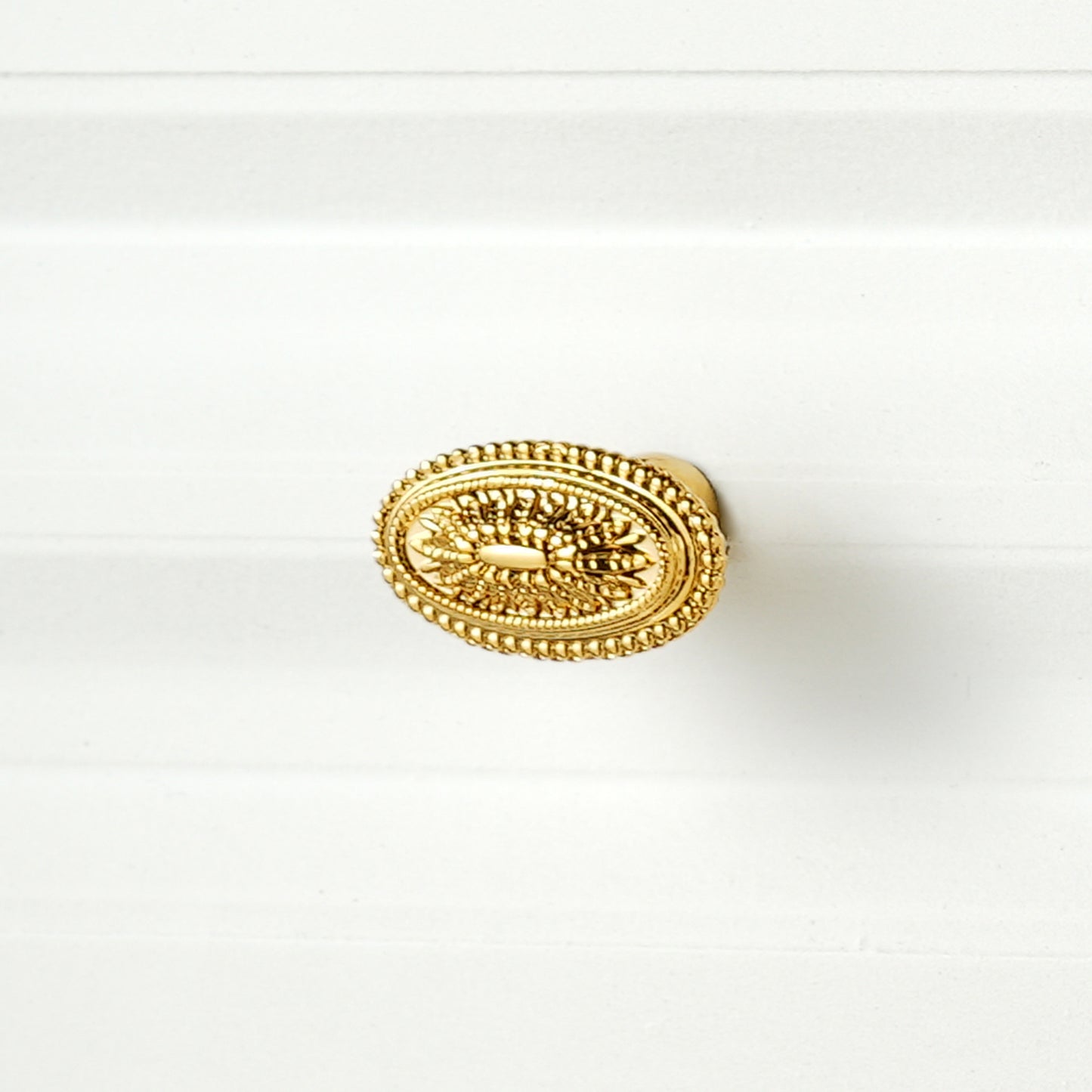 Oval Solid Brass Cabinet Knobs Gold Drawer Knob Antique Brass Cupboard Knob