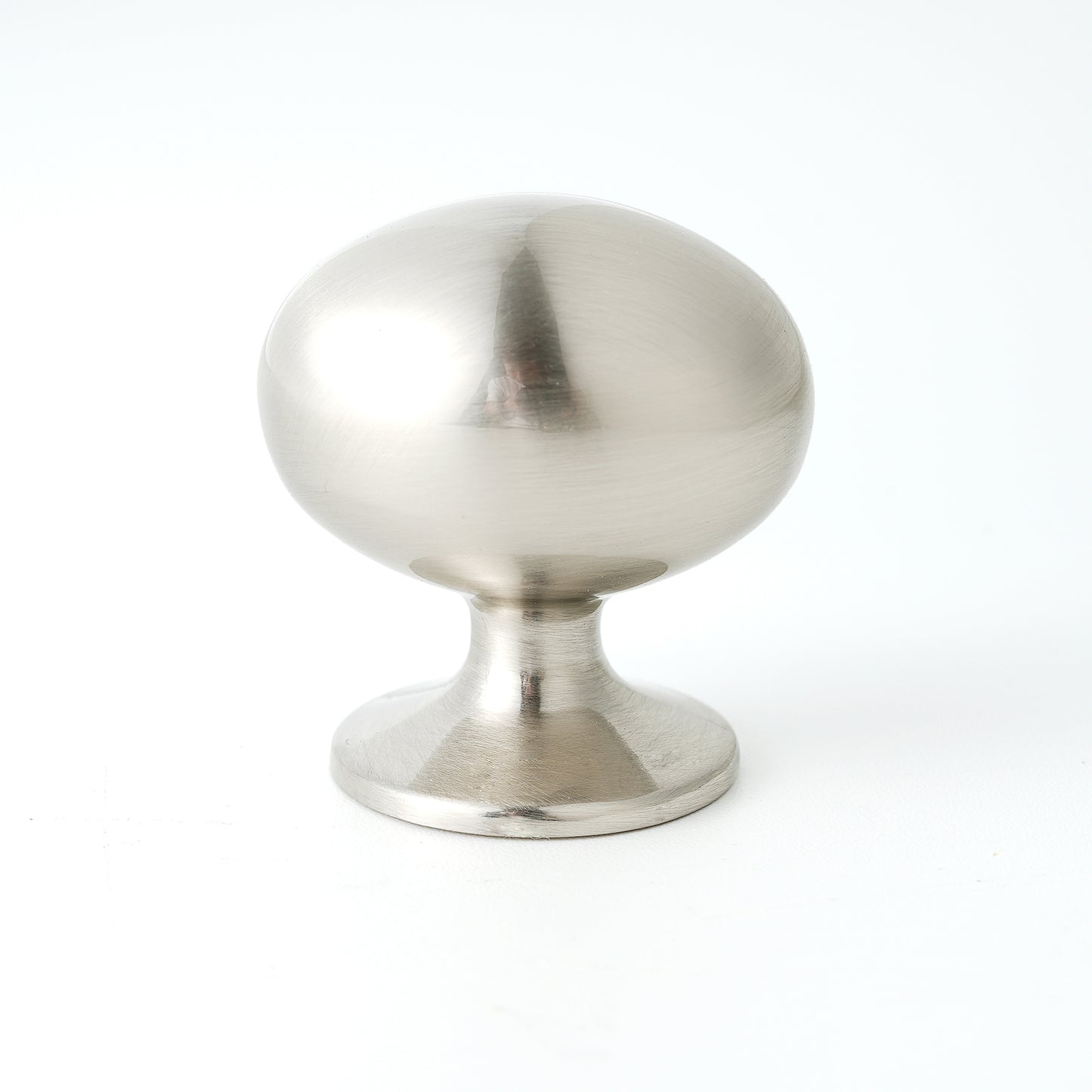 Oval Solid Zinc Alloy Cabinet Knobs for Kitchen and Bathroom