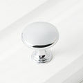 29/30 Pack 1-1/8" Kitchen Cabinet Knobs Drawer Knobs in Chrome