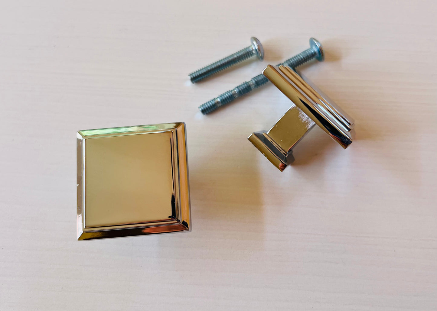 Square Cabinet Knobs Modern Door Pulls Hardware Handles